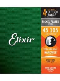 Elixir Nanoweb 14087 4st Light/Medium, Extra Long