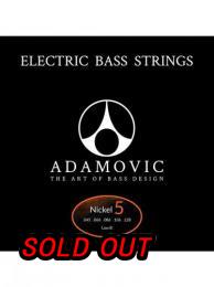 Adamovic 5 strings Low-B set